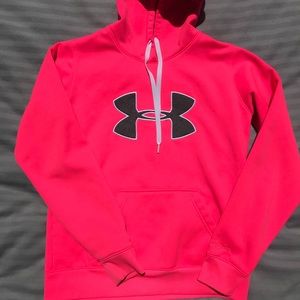 HOT Pink Under Armor Hoodie